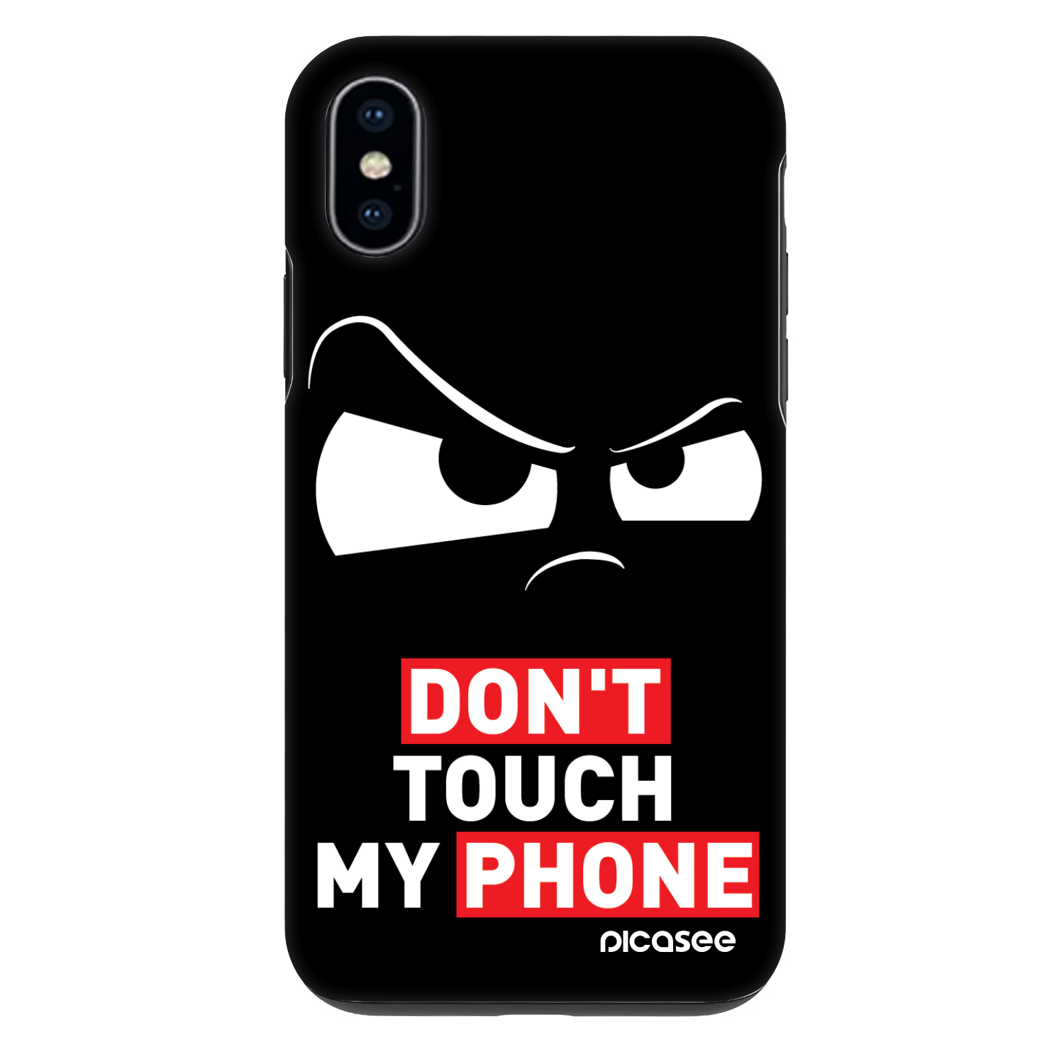 Picasee Fashion Case για Apple iPhone X/XS - Cloudy Eye - Transparent