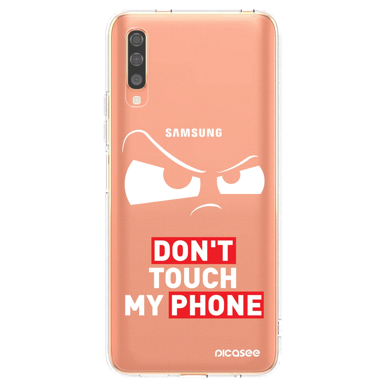 Picasee διαφανής θήκη σιλικόνης Samsung Galaxy A70 A705F - Cloudy Eye - Transparent