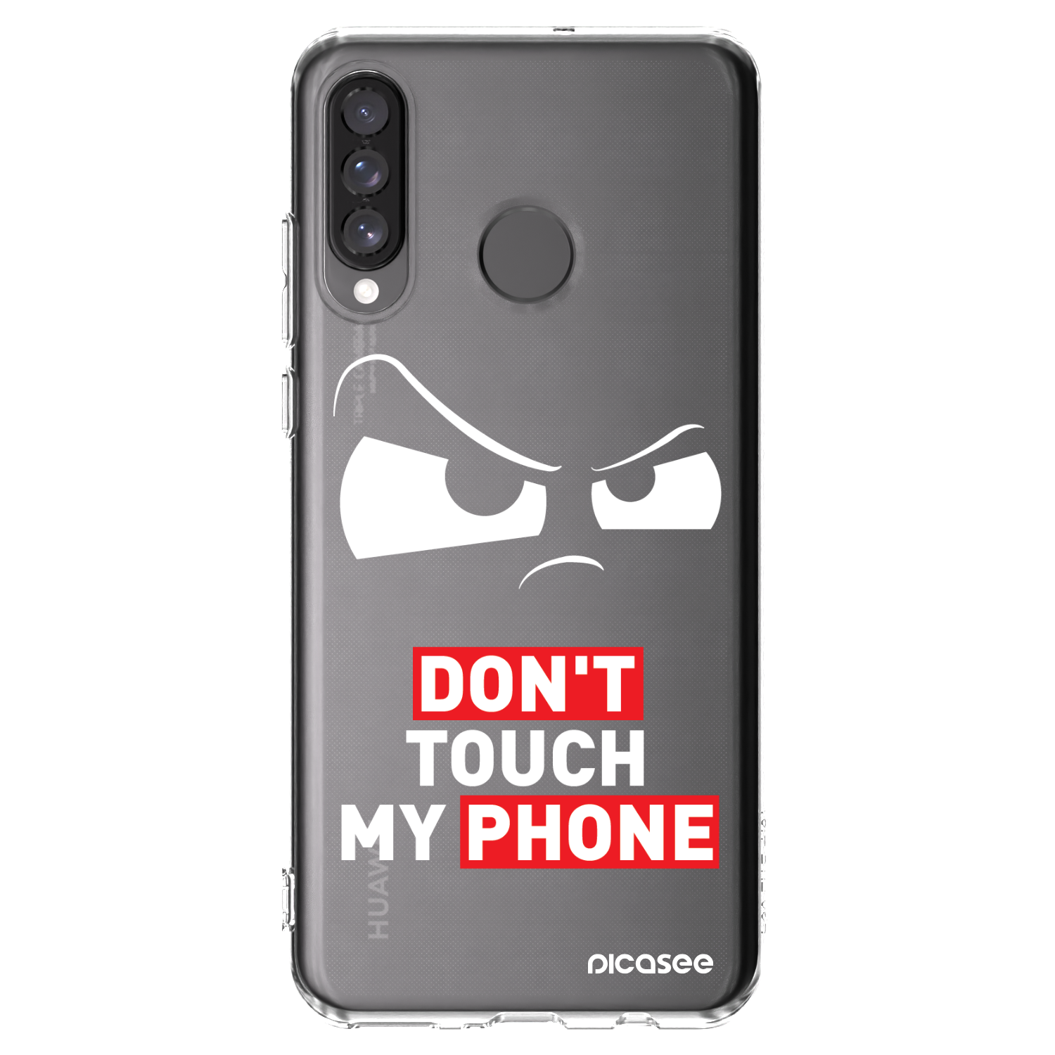 Picasee διαφανής θήκη σιλικόνης Huawei P30 Lite - Cloudy Eye - Transparent