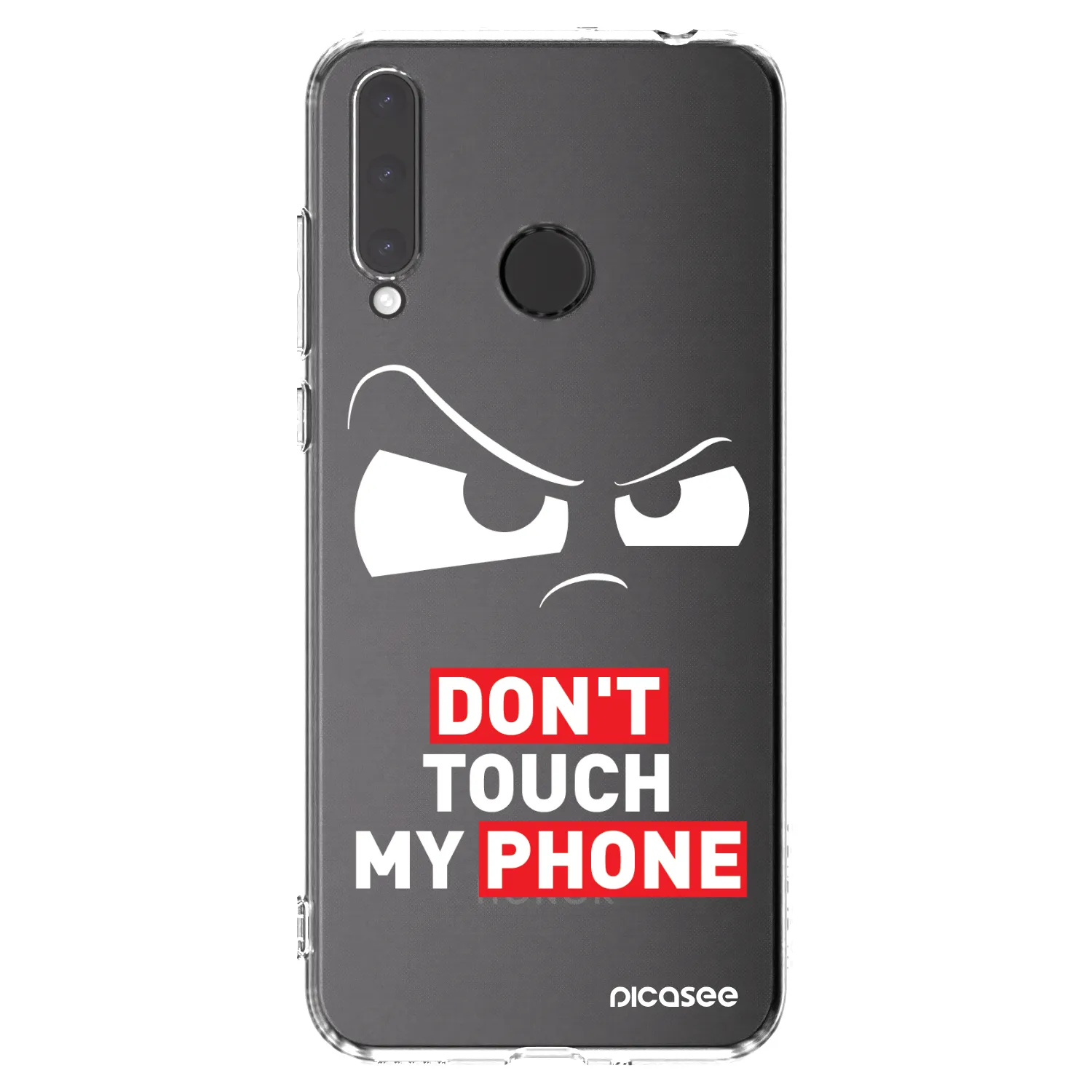 Picasee διαφανής θήκη σιλικόνης Honor 20 Lite - Cloudy Eye - Transparent