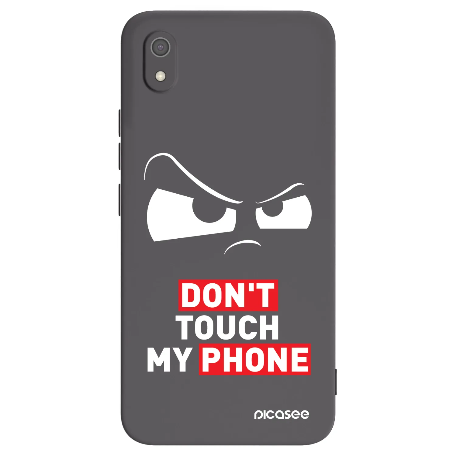 Picasee Μαύρη θήκη σιλικόνης για Xiaomi Redmi 7A - Cloudy Eye - Transparent