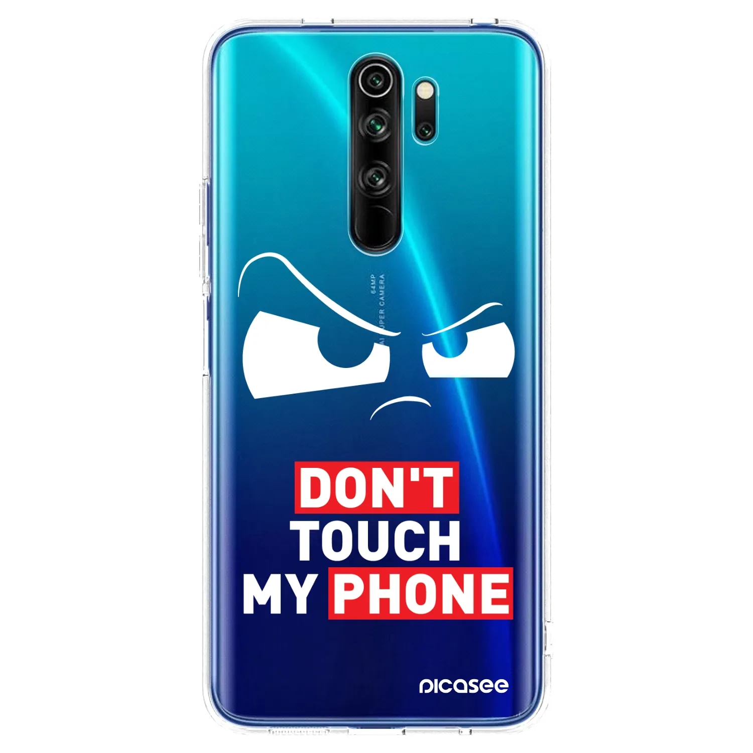 Picasee διαφανής θήκη σιλικόνης Xiaomi Redmi Note 8 Pro - Cloudy Eye - Transparent