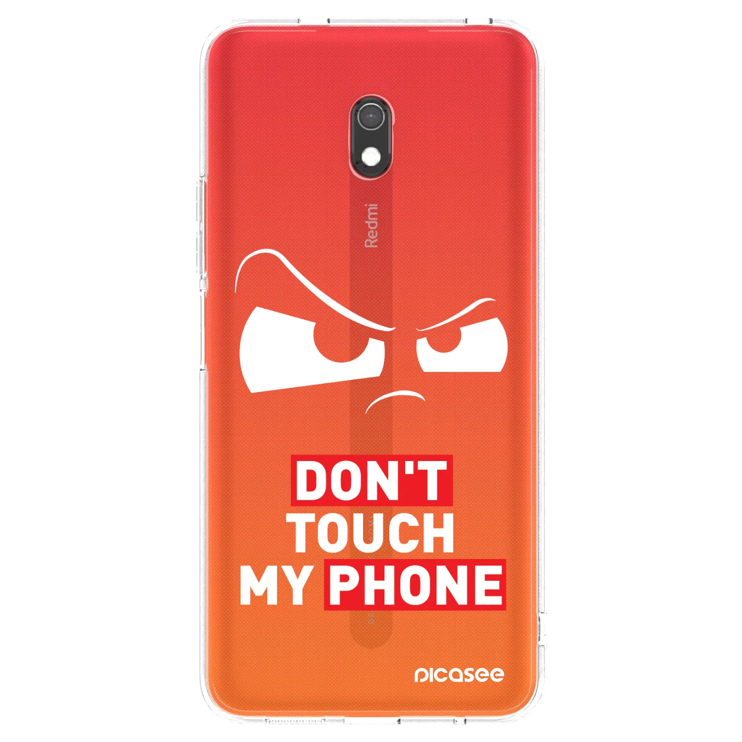 Picasee διαφανής θήκη σιλικόνης Xiaomi Redmi 8A - Cloudy Eye - Transparent