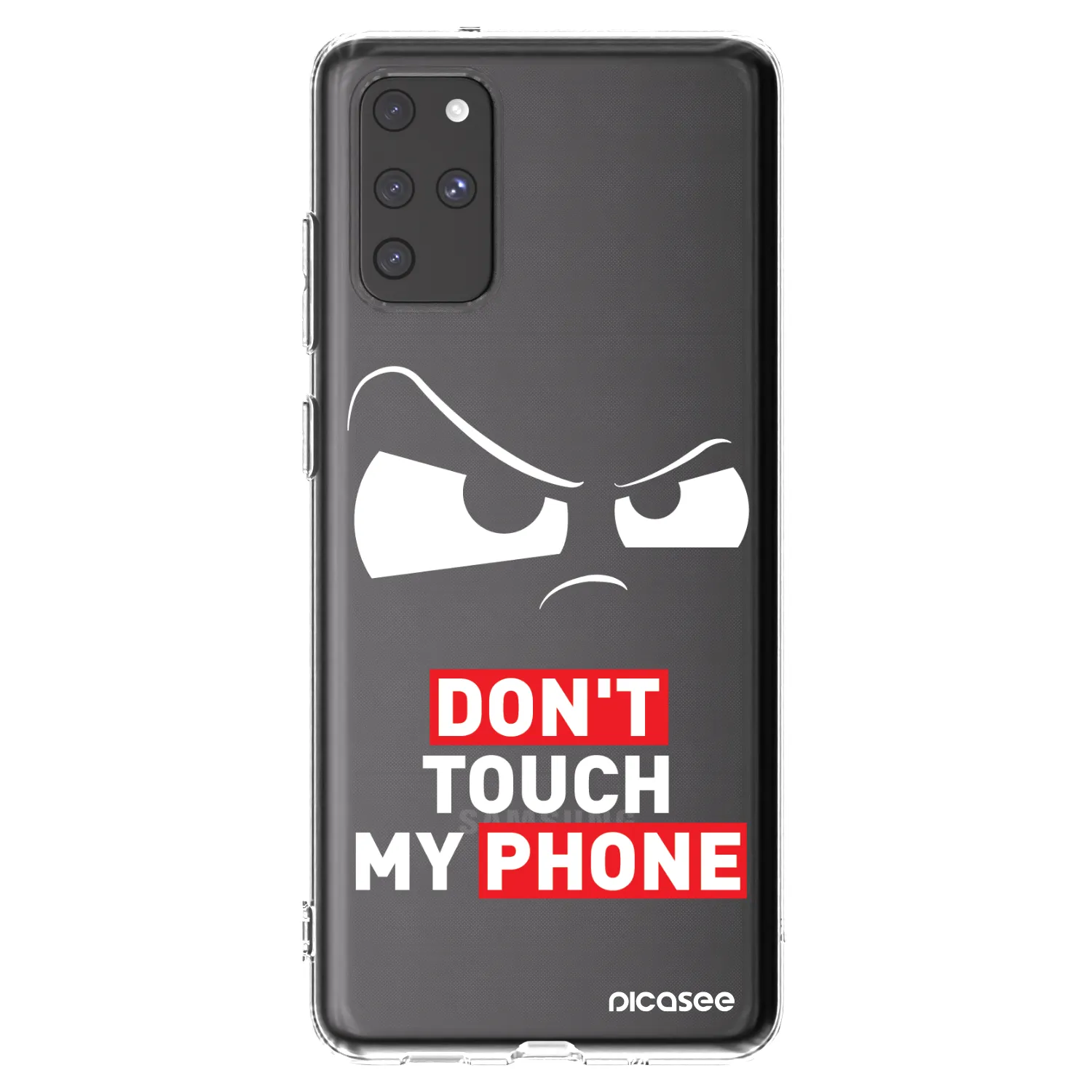 Picasee διαφανής θήκη σιλικόνης Samsung Galaxy S20+ G985F - Cloudy Eye - Transparent