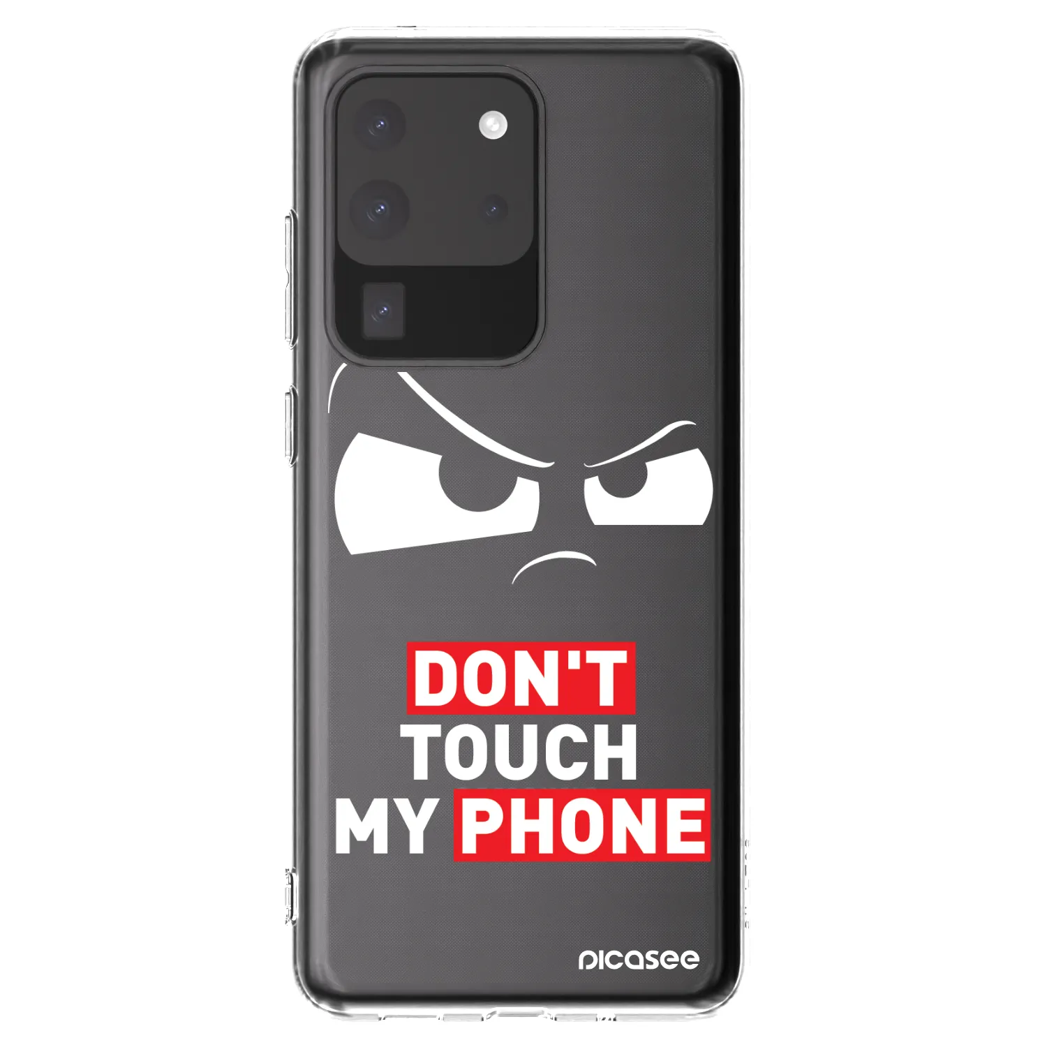 Picasee διαφανής θήκη σιλικόνης Samsung Galaxy S20 Ultra 5G G988F - Cloudy Eye - Transparent