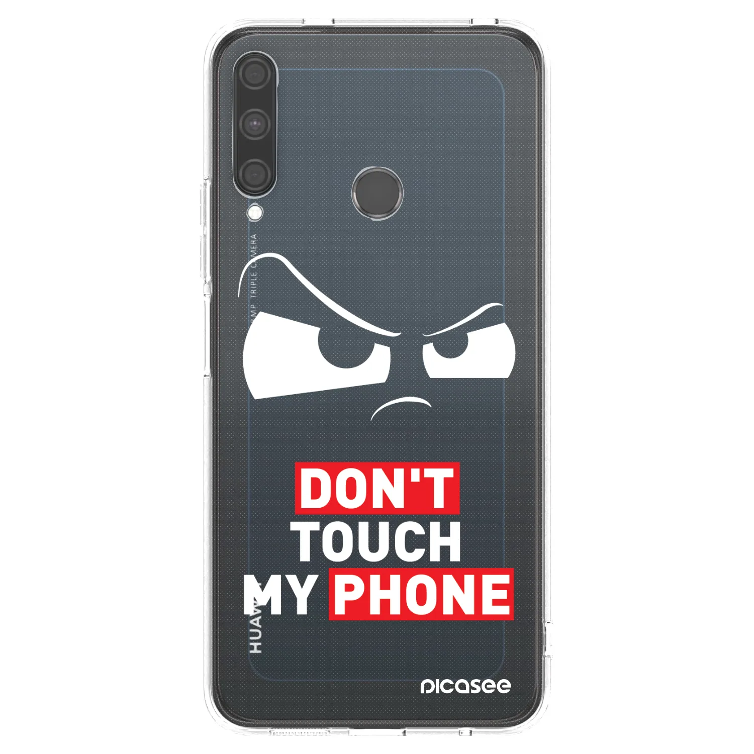Picasee διαφανής θήκη σιλικόνης Huawei P40 Lite E - Cloudy Eye - Transparent