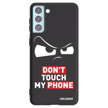 Picasee Μαύρη θήκη σιλικόνης για Samsung Galaxy S21+ 5G G996F - Cloudy Eye - Transparent