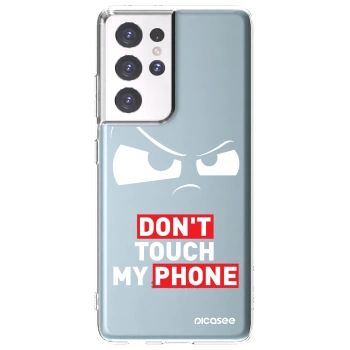 Picasee διαφανής θήκη σιλικόνης Samsung Galaxy S21 Ultra 5G G998B - Cloudy Eye - Transparent