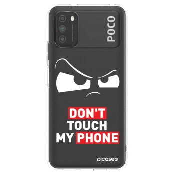 Picasee διαφανής θήκη σιλικόνης Xiaomi Poco M3 - Cloudy Eye - Transparent