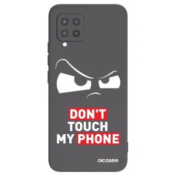 Picasee Μαύρη θήκη σιλικόνης για Samsung Galaxy A42 A426B - Cloudy Eye - Transparent