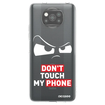 Picasee Μαύρη θήκη σιλικόνης για Xiaomi Poco X3 Pro - Cloudy Eye - Transparent