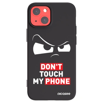 Picasee Μαύρη θήκη σιλικόνης για Apple iPhone 13 mini - Cloudy Eye - Transparent