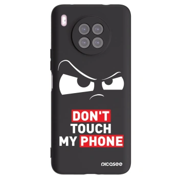 Picasee Μαύρη θήκη σιλικόνης για Huawei Nova 8i - Cloudy Eye - Transparent