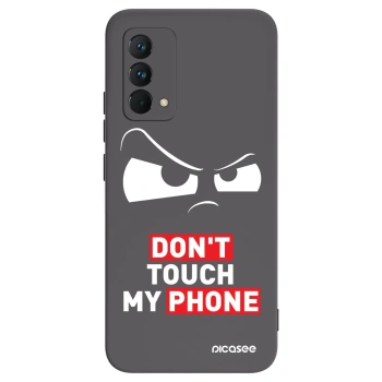 Picasee Μαύρη θήκη σιλικόνης για Realme GT Master Edition 5G - Cloudy Eye - Transparent