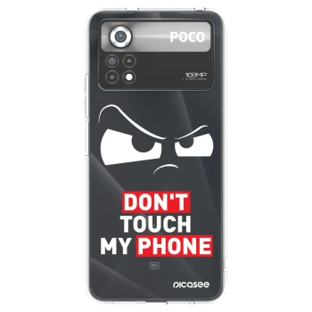 Picasee διαφανής θήκη σιλικόνης Xiaomi Poco X4 Pro 5G - Cloudy Eye - Transparent