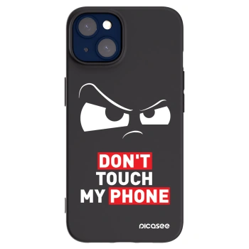 Picasee Μαύρη θήκη σιλικόνης για Apple iPhone 14 - Cloudy Eye - Transparent