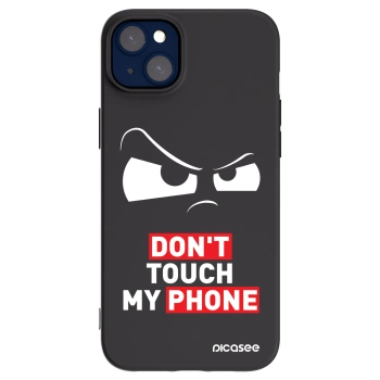 Picasee Μαύρη θήκη σιλικόνης για Apple iPhone 14 Plus - Cloudy Eye - Transparent