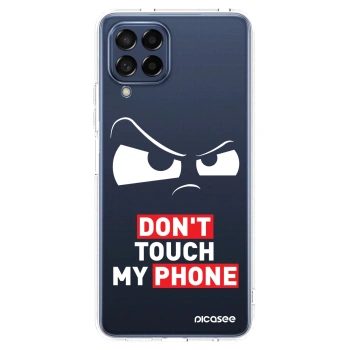 Picasee διαφανής θήκη σιλικόνης Samsung Galaxy M53 5G - Cloudy Eye - Transparent