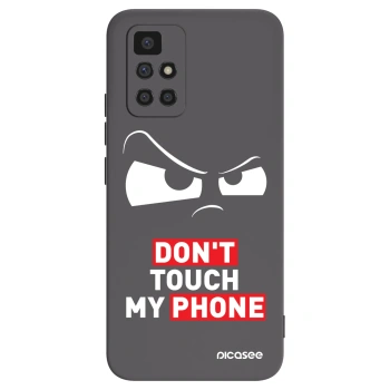 Picasee Μαύρη θήκη σιλικόνης για Xiaomi Redmi 10 (2022) - Cloudy Eye - Transparent