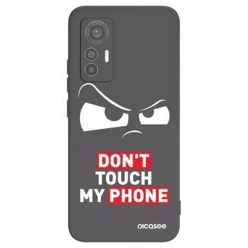 Picasee Μαύρη θήκη σιλικόνης για Xiaomi 12 Lite - Cloudy Eye - Transparent