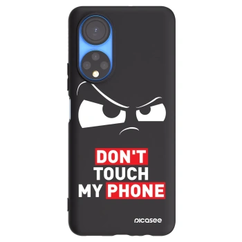 Picasee Μαύρη θήκη σιλικόνης για Honor X7 - Cloudy Eye - Transparent