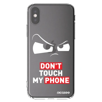 Picasee διαφανής θήκη σιλικόνης Apple iPhone X/XS - Cloudy Eye - Transparent