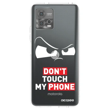 Picasee διαφανής θήκη σιλικόνης Motorola Moto G72 - Cloudy Eye - Transparent