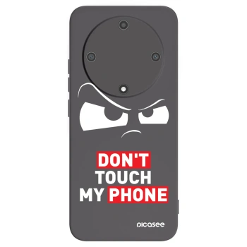 Picasee Μαύρη θήκη σιλικόνης για Honor Magic5 Lite 5G - Cloudy Eye - Transparent
