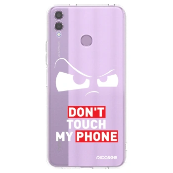 Picasee διαφανής θήκη σιλικόνης Honor 8X - Cloudy Eye - Transparent