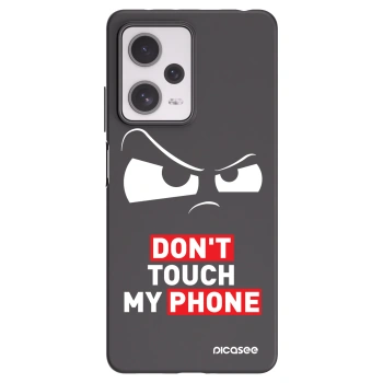 Picasee Μαύρη θήκη σιλικόνης για Xiaomi Redmi Note 12 Pro+ 5G - Cloudy Eye - Transparent