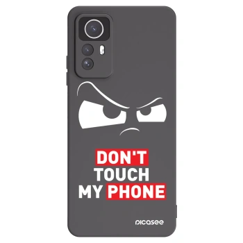 Picasee Μαύρη θήκη σιλικόνης για Xiaomi Redmi Note 12S - Cloudy Eye - Transparent