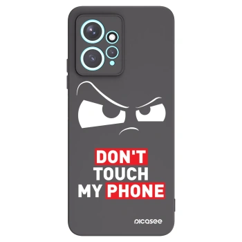 Picasee Μαύρη θήκη σιλικόνης για Xiaomi Redmi Note 12 4G - Cloudy Eye - Transparent