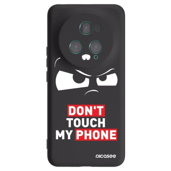 Picasee Μαύρη θήκη σιλικόνης για Honor Magic5 Pro - Cloudy Eye - Transparent