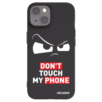 Picasee Μαύρη θήκη σιλικόνης για Apple iPhone 15 - Cloudy Eye - Transparent