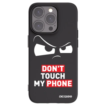Picasee Μαύρη θήκη σιλικόνης για Apple iPhone 15 Pro - Cloudy Eye - Transparent