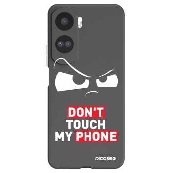 Picasee Μαύρη θήκη σιλικόνης για Honor 90 Lite 5G - Cloudy Eye - Transparent