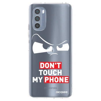 Picasee διαφανής θήκη σιλικόνης Motorola Moto G62 - Cloudy Eye - Transparent