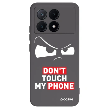 Picasee Μαύρη θήκη σιλικόνης για Xiaomi Poco X6 Pro - Cloudy Eye - Transparent