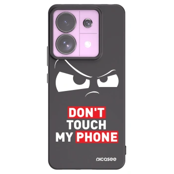 Picasee Μαύρη θήκη σιλικόνης για Xiaomi Redmi Note 13 Pro 5G - Cloudy Eye - Transparent