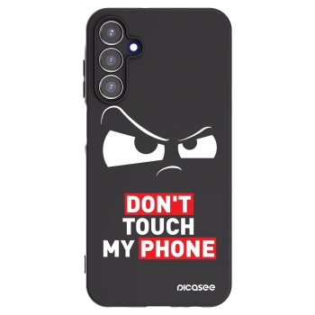 Picasee Μαύρη θήκη σιλικόνης για Samsung Galaxy A15 A155F 4G - Cloudy Eye - Transparent