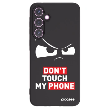 Picasee Μαύρη θήκη σιλικόνης για Samsung Galaxy A35 5G A356B - Cloudy Eye - Transparent