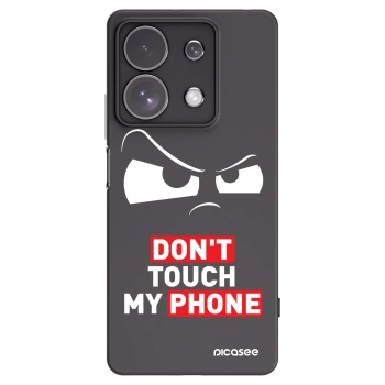 Picasee Μαύρη θήκη σιλικόνης για Xiaomi Redmi Note 13 Pro 4G - Cloudy Eye - Transparent