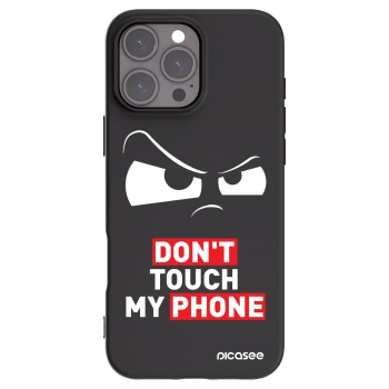 Picasee Μαύρη θήκη σιλικόνης για Apple iPhone 16 Pro Max - Cloudy Eye - Transparent