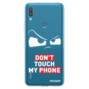 Picasee διαφανής θήκη σιλικόνης Huawei Y7 2019 - Cloudy Eye - Transparent