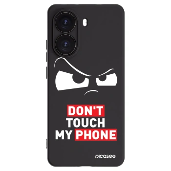 Picasee Μαύρη θήκη σιλικόνης για Xiaomi Poco X7 Pro 5G - Cloudy Eye - Transparent