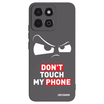Picasee Μαύρη θήκη σιλικόνης για Honor 200 Smart 5G - Cloudy Eye - Transparent