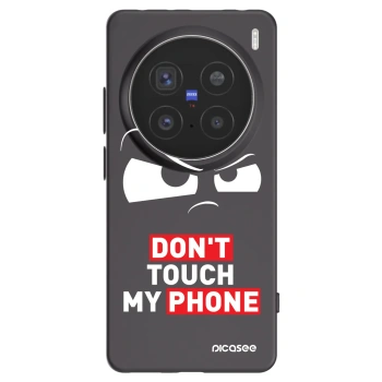 Picasee Μαύρη θήκη σιλικόνης για Vivo X200 Pro - Cloudy Eye - Transparent