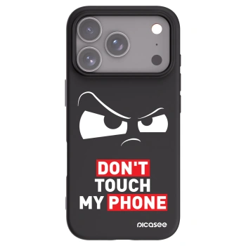 Picasee Μαύρη θήκη σιλικόνης για Apple iPhone 17 Pro - Cloudy Eye - Transparent