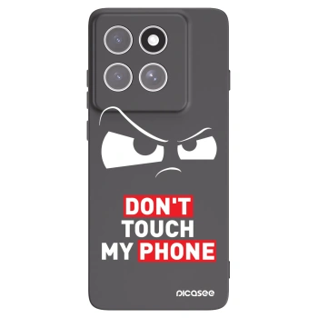 Picasee Μαύρη θήκη σιλικόνης για Motorola Edge 60 Pro - Cloudy Eye - Transparent