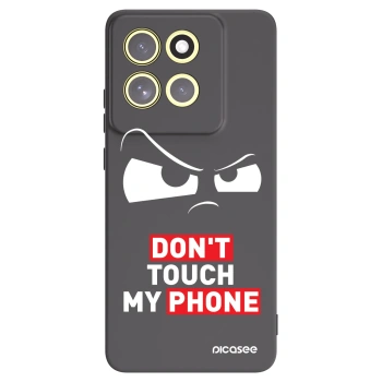 Picasee Μαύρη θήκη σιλικόνης για Motorola Moto G86 5G - Cloudy Eye - Transparent